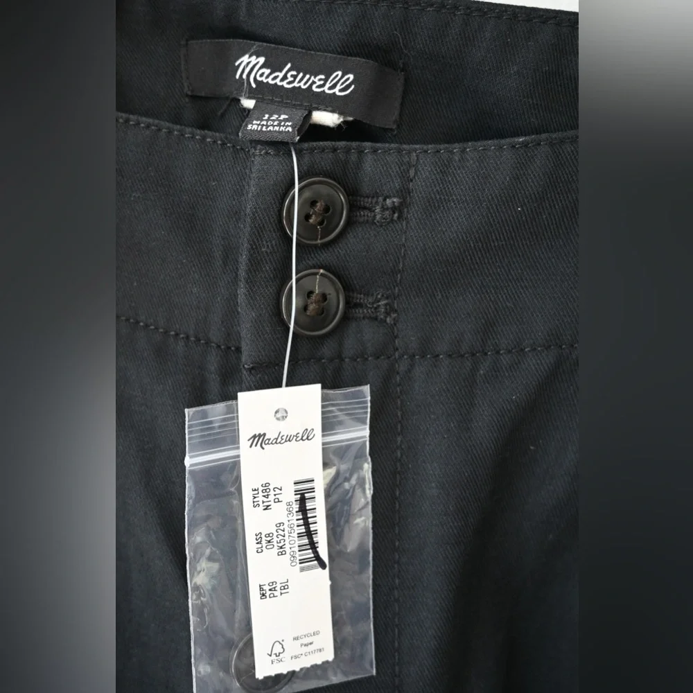 Madewell The Petite Harlow Wide Leg Pant - Picture 9 of 11